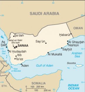 Jemen map