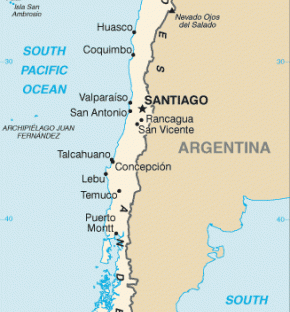 Chile map