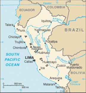 Peru map