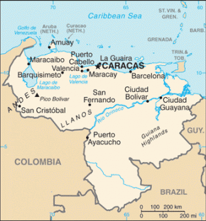 Venezuela map