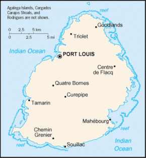 Mauricius map
