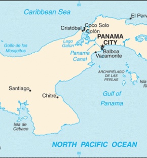 Panama map