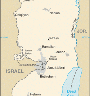 Palestina map